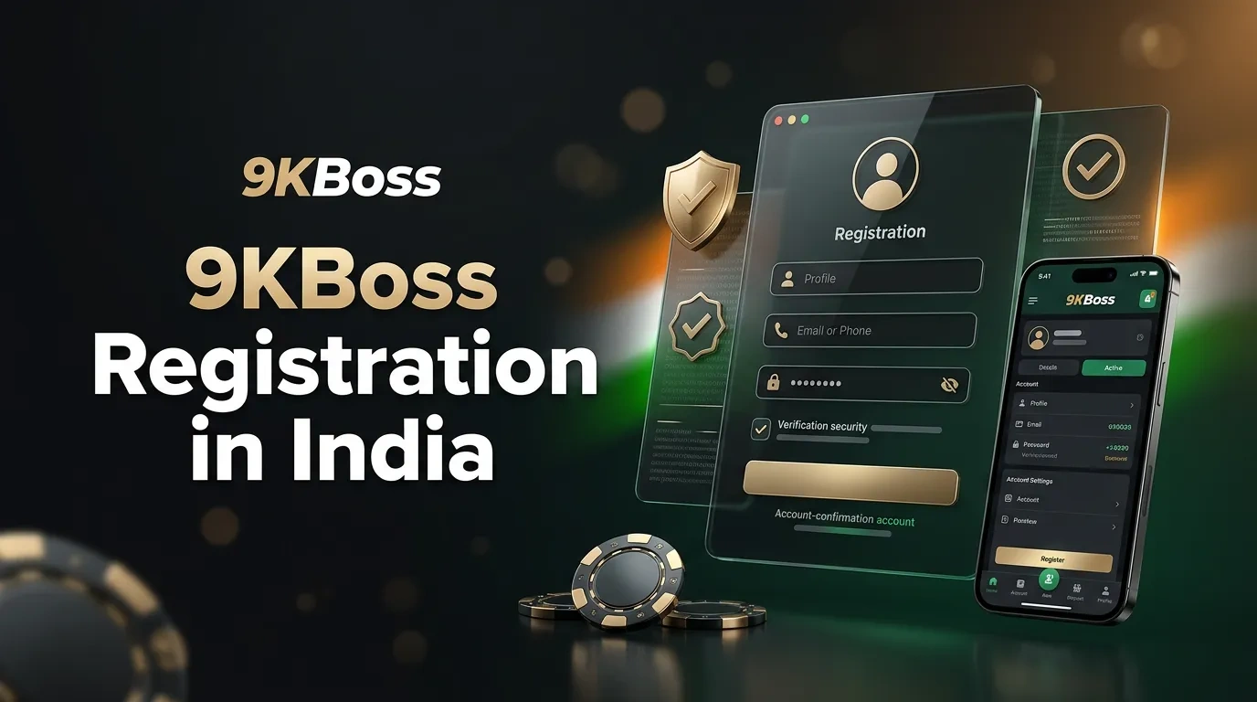 9KBoss Registration and Account Verification in India